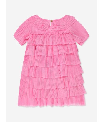 Angels Face Girls Tallulah Pleated Dress in Pink Livraison rapide