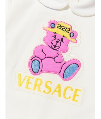 Versace Baby Girls Bear Babygrow la colonne vertébrale