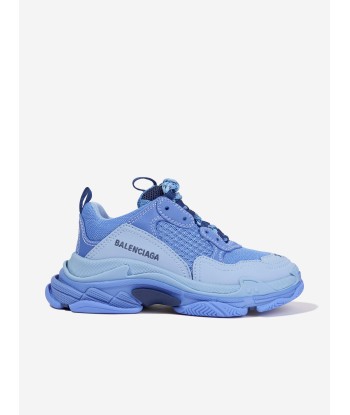 Balenciaga Boys Triple S Trainers in Blue 50% de réduction en Octobre 2024