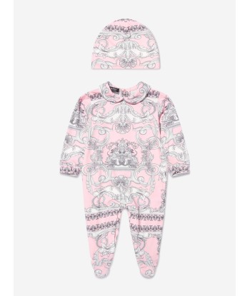 Versace Baby Girls Babygrow And Hat Gift Set Le MVP de beaucoup