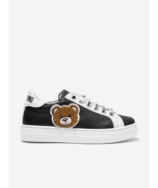 Moschino Kids Bear Trainers in Black du meilleur 