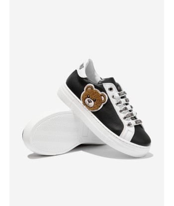 Moschino Kids Bear Trainers in Black du meilleur 