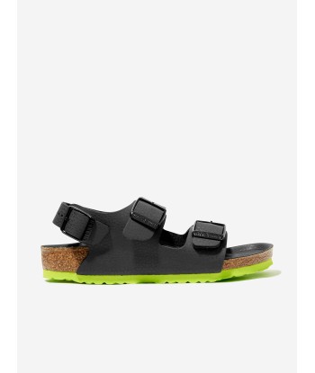 BIRKENSTOCK Boys Milano Sandals in Black Toutes les collections ici