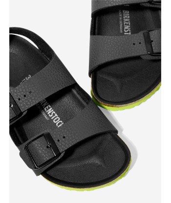 BIRKENSTOCK Boys Milano Sandals in Black Toutes les collections ici