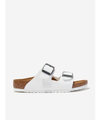 BIRKENSTOCK Kids Arizona Sandals in White de l' environnement