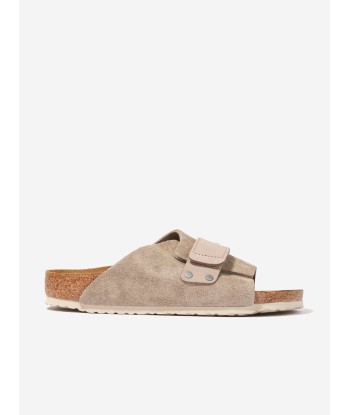 BIRKENSTOCK Kids Kyoto Sandals in Taupe ouvre sa boutique