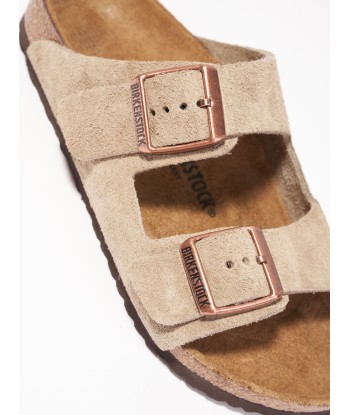 BIRKENSTOCK Kids Arizona Sandals in Taupe pas cheres