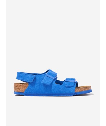 BIRKENSTOCK Boys Milano Sandals in Blue pour bénéficier 