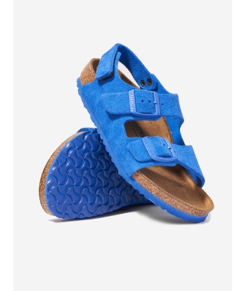 BIRKENSTOCK Boys Milano Sandals in Blue pour bénéficier 