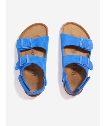 BIRKENSTOCK Boys Milano Sandals in Blue pour bénéficier 