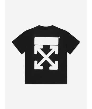 Off-White Boys Rubber Arrow T-Shirt in Black sélection de produits