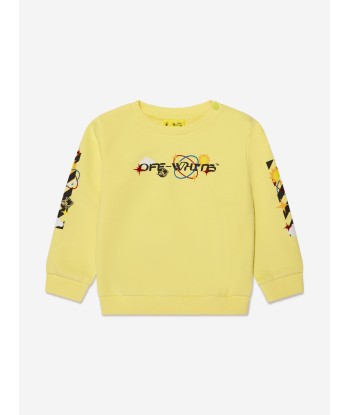 Off-White Baby Boys Off Planets Tracksuit in Yellow france