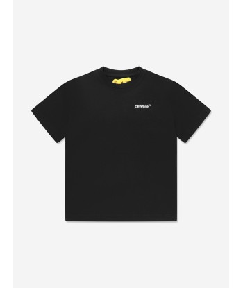 Off-White Boys Rubber Arrow T-Shirt in Black sélection de produits