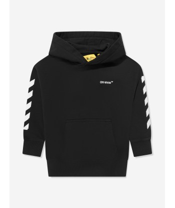 Off-White Boys Rubber Arrow Hoodie in Black pas cheres