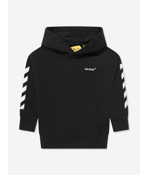 Off-White Boys Rubber Arrow Hoodie in Black pas cheres