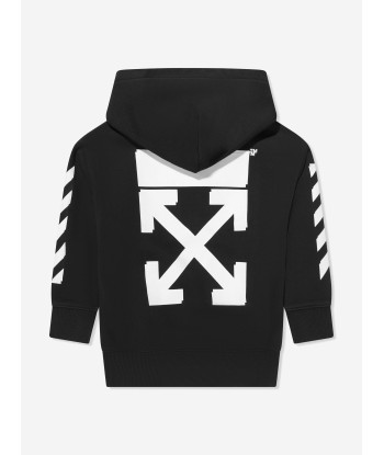 Off-White Boys Rubber Arrow Hoodie in Black pas cheres