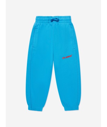 Off-White Boys Balloons Joggers in Blue Livraison rapide