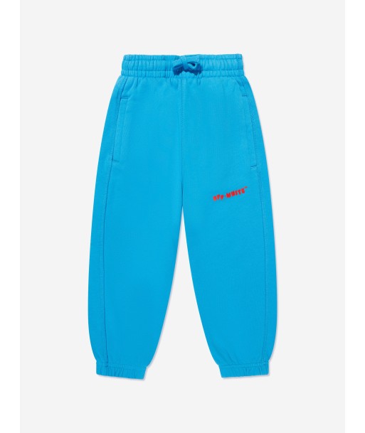 Off-White Boys Balloons Joggers in Blue Livraison rapide