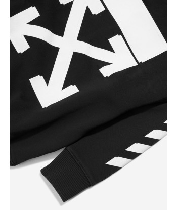 Off-White Boys Rubber Arrow Hoodie in Black pas cheres