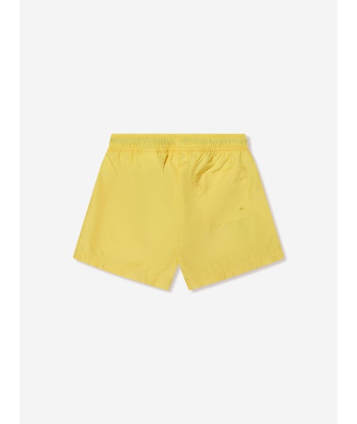 Off-White Boys Off Graffiti Swim Shorts in Yellow pas cheres