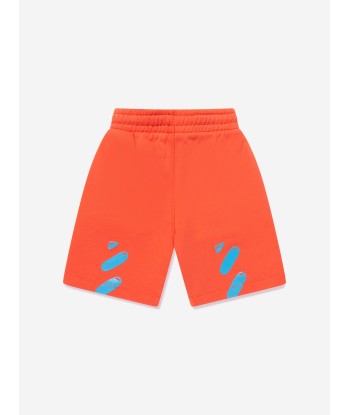 Off-White Boys Balloons Sweat Shorts in Red le des métaux précieux