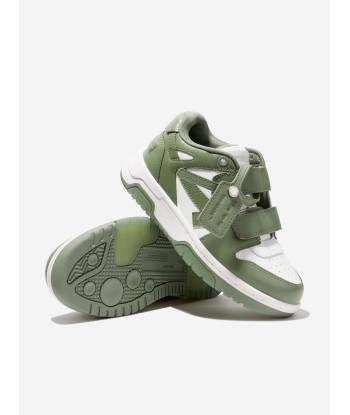 Off-White Boys Out Of Office Strap Trainers in Green Jusqu'à 80% De Réduction