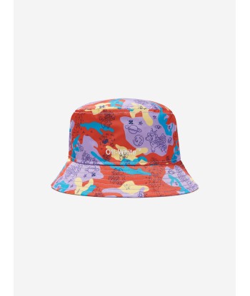 Off-White Boys Puzzleflage Bucket Hat in Multicolour Véritable concentré