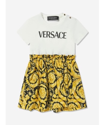 Versace Baby Girls Baroque Print Dress une grave pollution 