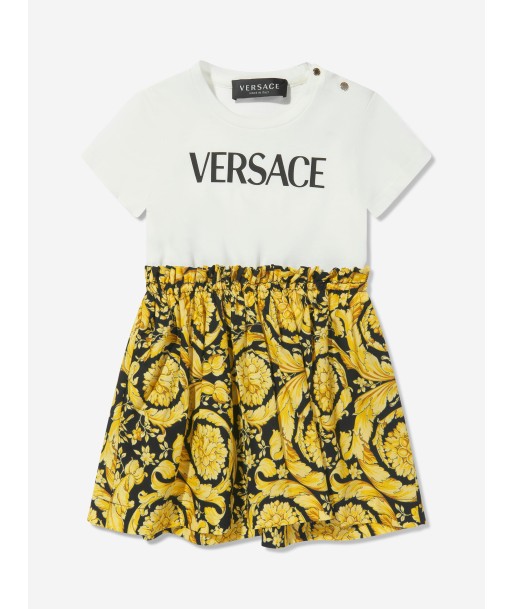 Versace Baby Girls Baroque Print Dress une grave pollution 