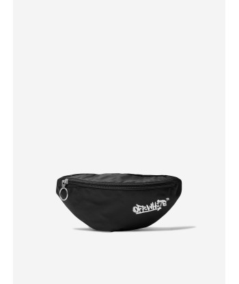 Off-White Kids Off Graffiti Belt Bag in Black commande en ligne