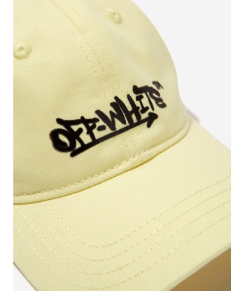 Off-White Kids Off Graffiti Cap in Yellow ou a consommer sur place