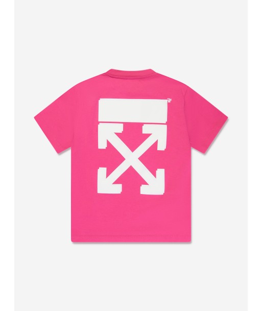 Off-White Girls Rubber Arrow T-Shirt in Pink Venez découvrir notre 