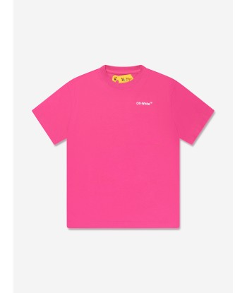 Off-White Girls Rubber Arrow T-Shirt in Pink Venez découvrir notre 