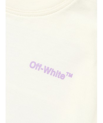 Off-White Girls Rubber Arrow T-Shirt in White livraison et retour toujours gratuits