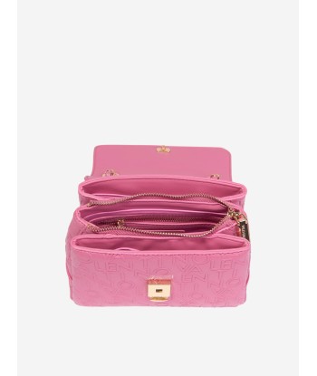 Valentino Girls Relax Flap Bag in Coral de pas cher