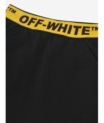 Off-White Girls Logo Industrial Sweat Skirt in Black votre