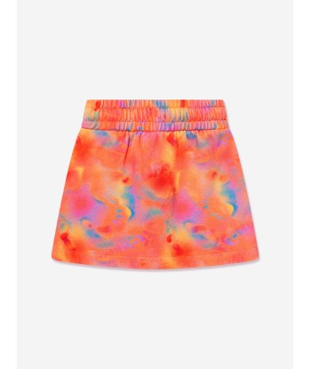 Off-White Girls Abstract AOP Sweat Skirt in Multicolour france