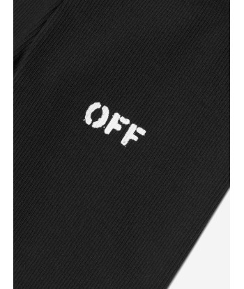 Off-White Girls Off Stamp Shorts in Black offre 