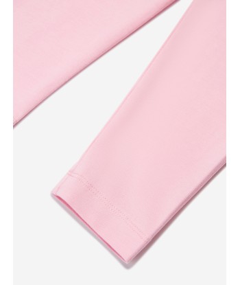 Off-White Girls Logo Band Leggings in Pink destockage