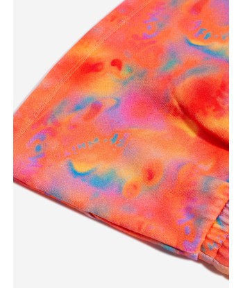 Off-White Girls Abstract AOP Sweat Skirt in Multicolour france