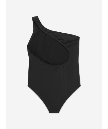 Off-White Girls Off Stamp Swimsuit in Black Voir les baskets