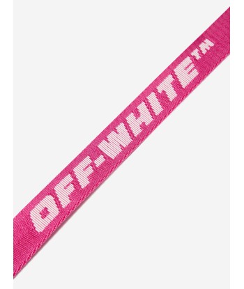 Off-White Girls Industrial Logo Belt in Pink Les magasins à Paris et en Île-de-France