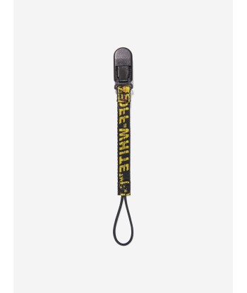 Off-White Baby Girls Logo Industrial Pacifier Strap in Yellow livraison et retour toujours gratuits