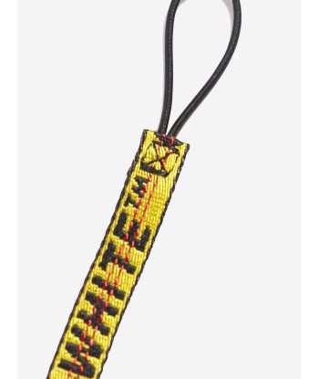 Off-White Baby Girls Logo Industrial Pacifier Strap in Yellow livraison et retour toujours gratuits