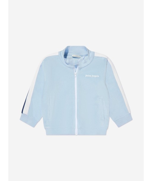 Palm Angels Baby Boys Logo Track Jacket in Blue Pour