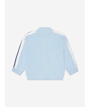 Palm Angels Baby Boys Logo Track Jacket in Blue Pour