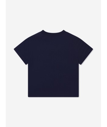 Palm Angels Boys Croco T-Shirt in Navy suggérées chez