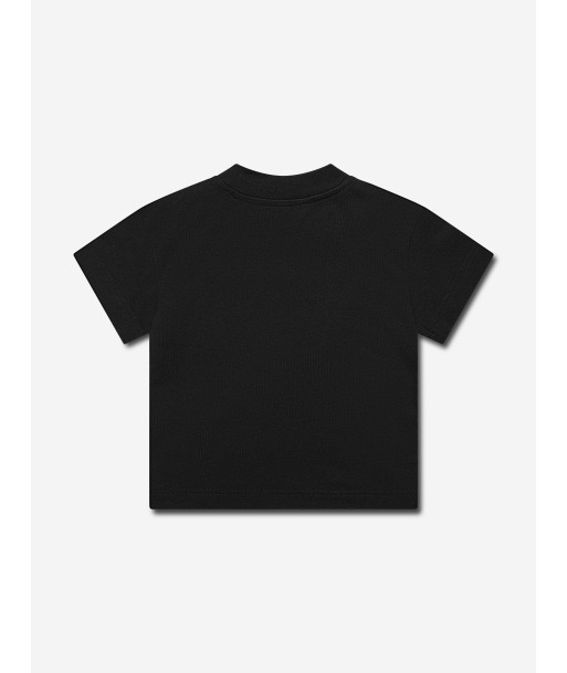 Palm Angels Boys Shark T-Shirt in Black Véritable concentré