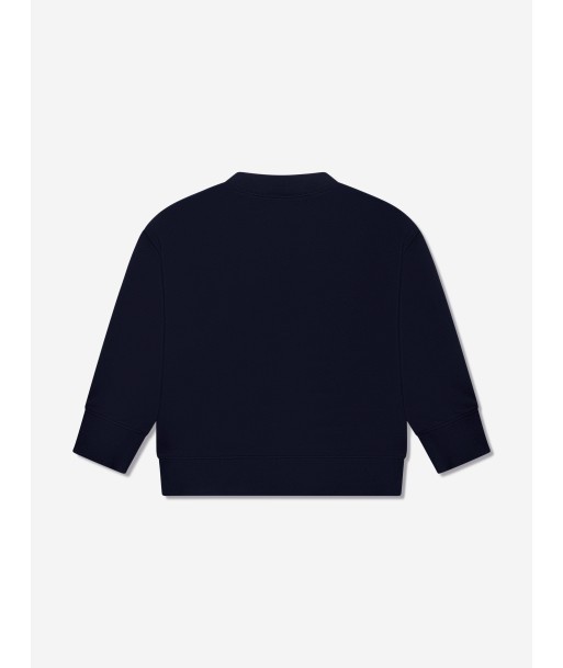 Palm Angels Boys Bear Sweatshirt in Navy est présent 