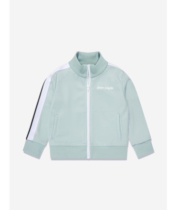 Palm Angels Boys Track Jacket in Blue solde